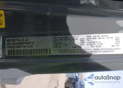 2023 Jeep Wrangler 4Xe 4X4 from USA, damaged, VIN 1C4JJXN62PW629113